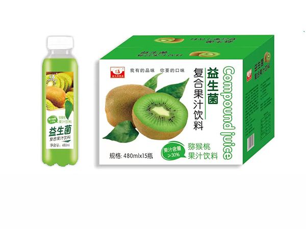 金九華飲品益生菌獼猴桃果汁飲料480mlx15瓶