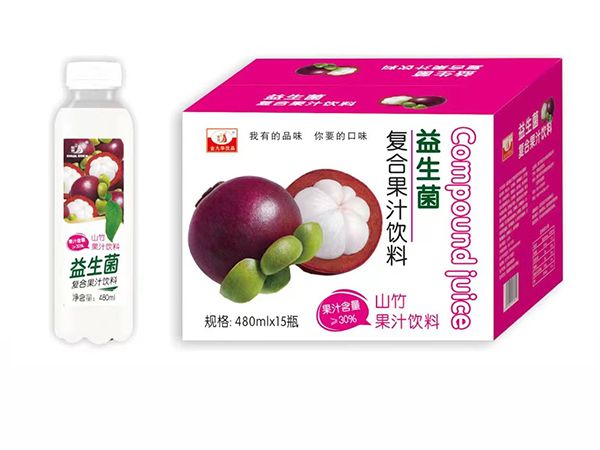 金九華飲品益生菌復(fù)合芒果果汁飲料480mlx15瓶