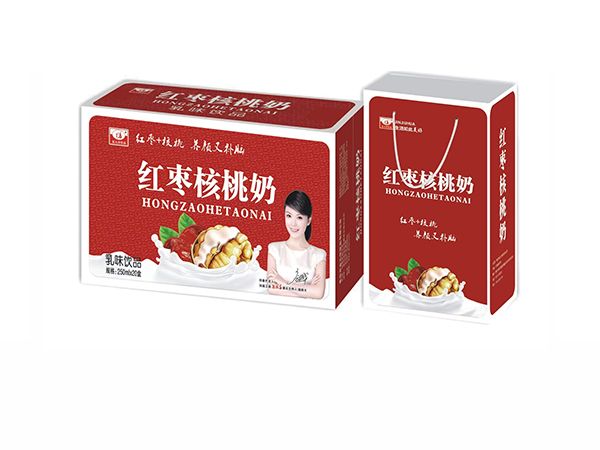 金九華飲品紅棗核桃奶乳味飲品 250mlx20盒