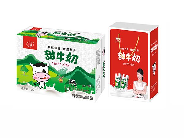 九州華洋甜牛奶復合蛋白飲品250mlx16盒